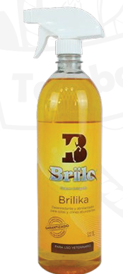 Brilika – Desenredante y Abrillantador para Caballos 1 L