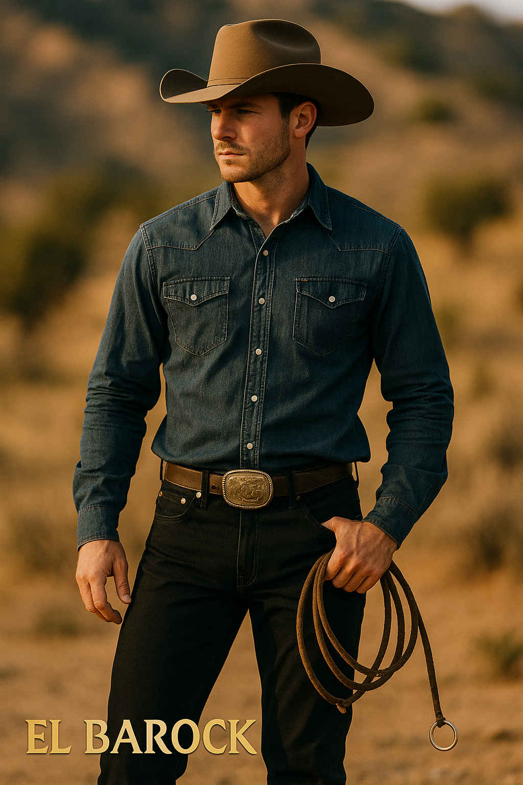 Pantalón de mezclilla Wrangler –Negro