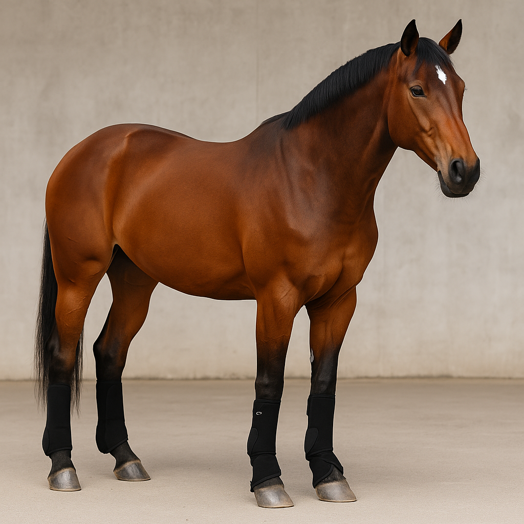 Botas de Protección para Caballo – Negras, Uso Deportivo