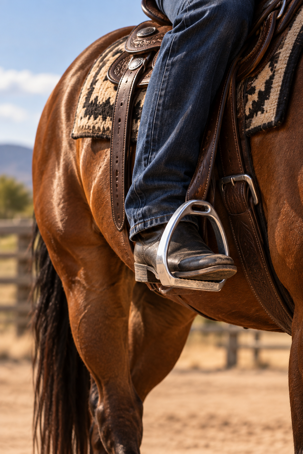 Estribos para Carreras de Aluminio para Caballo