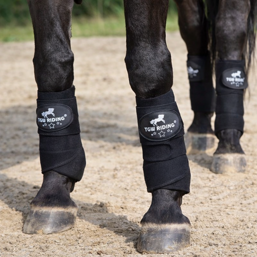 Kit de 4 Vendas Protectores para Patas de Caballo – Soporte y Protección Profesional