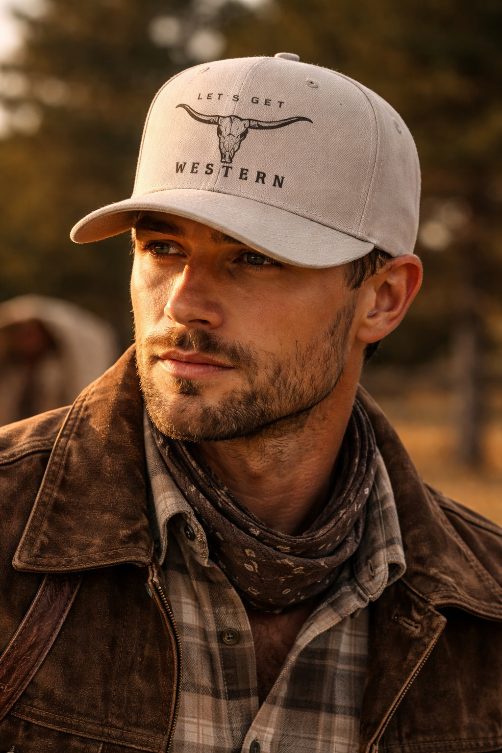 Gorra Let’s Get Western Estilo Ranch