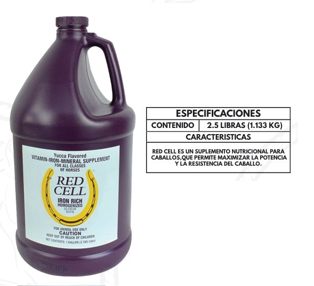 suplemento nutricional para caballos Red Cell