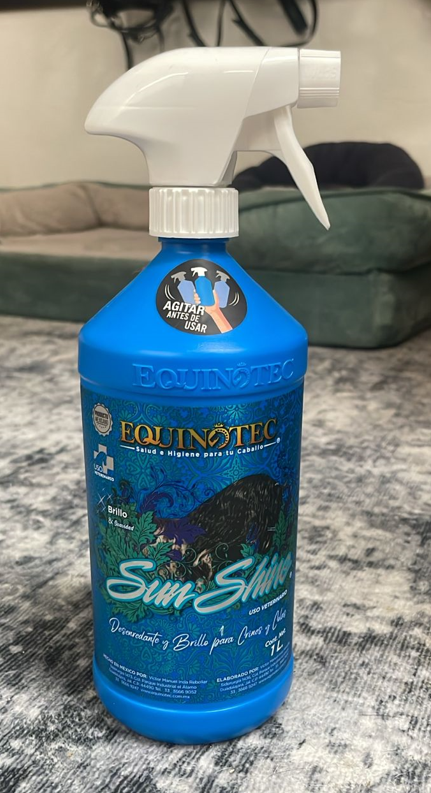 Equinotec Sun Shine – Brillo para Crines y Cola de Caballos