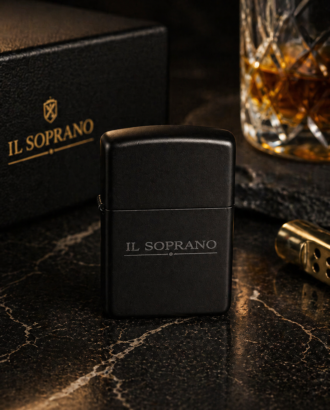 Encendedor Tipo Zippo Metálico | Recargable | Estilo Clásico