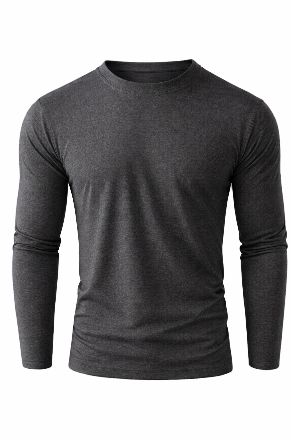 Playera Manga Larga Hombre Básica – Ajuste Moderno y Tela Suave