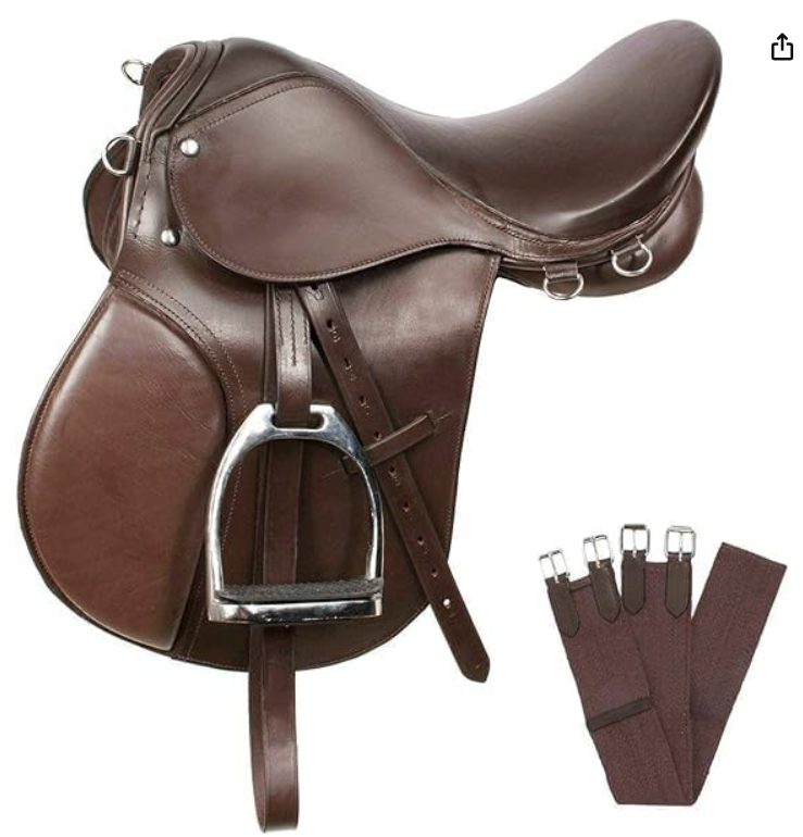 Silla Multiusos Inglesa – All Purpose Saddle | Tradicional, Cómoda y Versátil para Entrenamiento y Salto