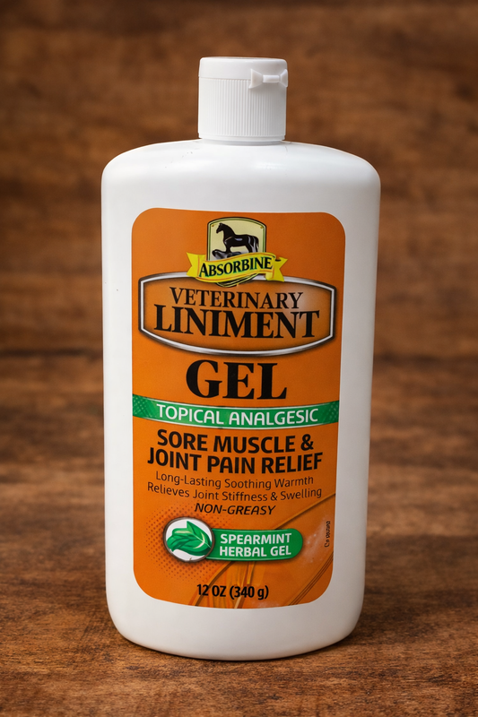 Gel Veterinario para Músculos y Articulaciones – Absorbine Veterinary Liniment Gel