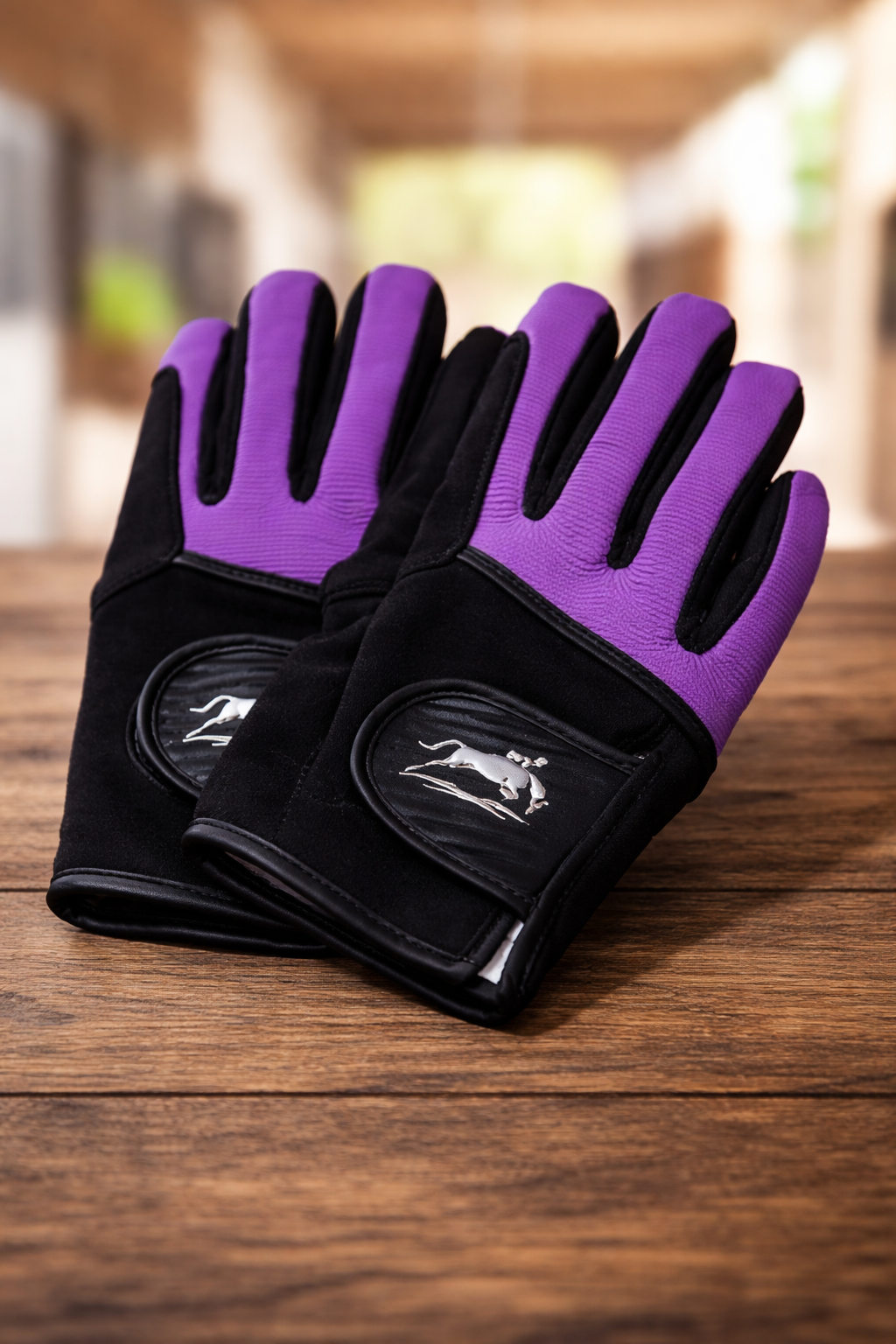 Guantes de Equitación Bi color PRO El Barock
