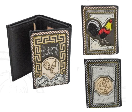Cartera vaquera navajeada artesanal