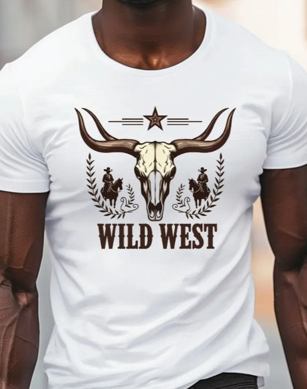 Playera Caballero Wild West