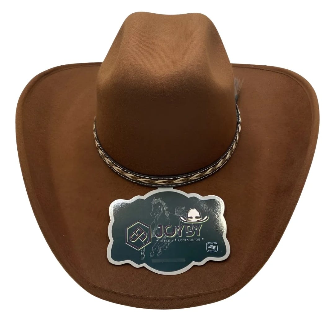 Sombrero tipo texana de lana