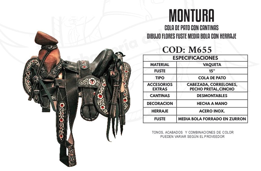 Montura Cola de Pato Fina