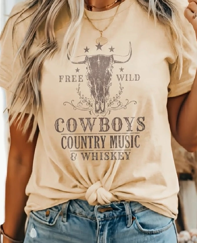 Playera Cow Boys