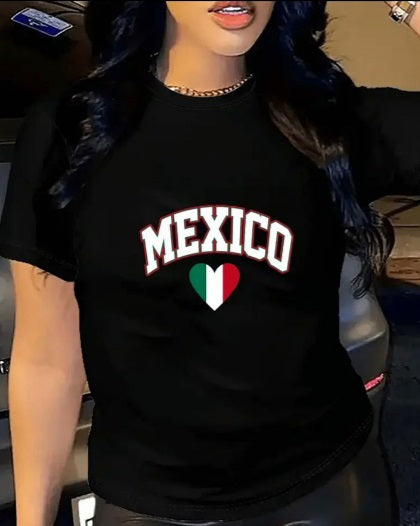 Playera Mujer Mexico