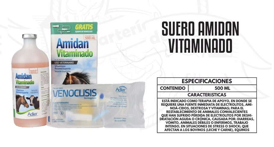 Suero Amidan Vitaminado – 500 ml