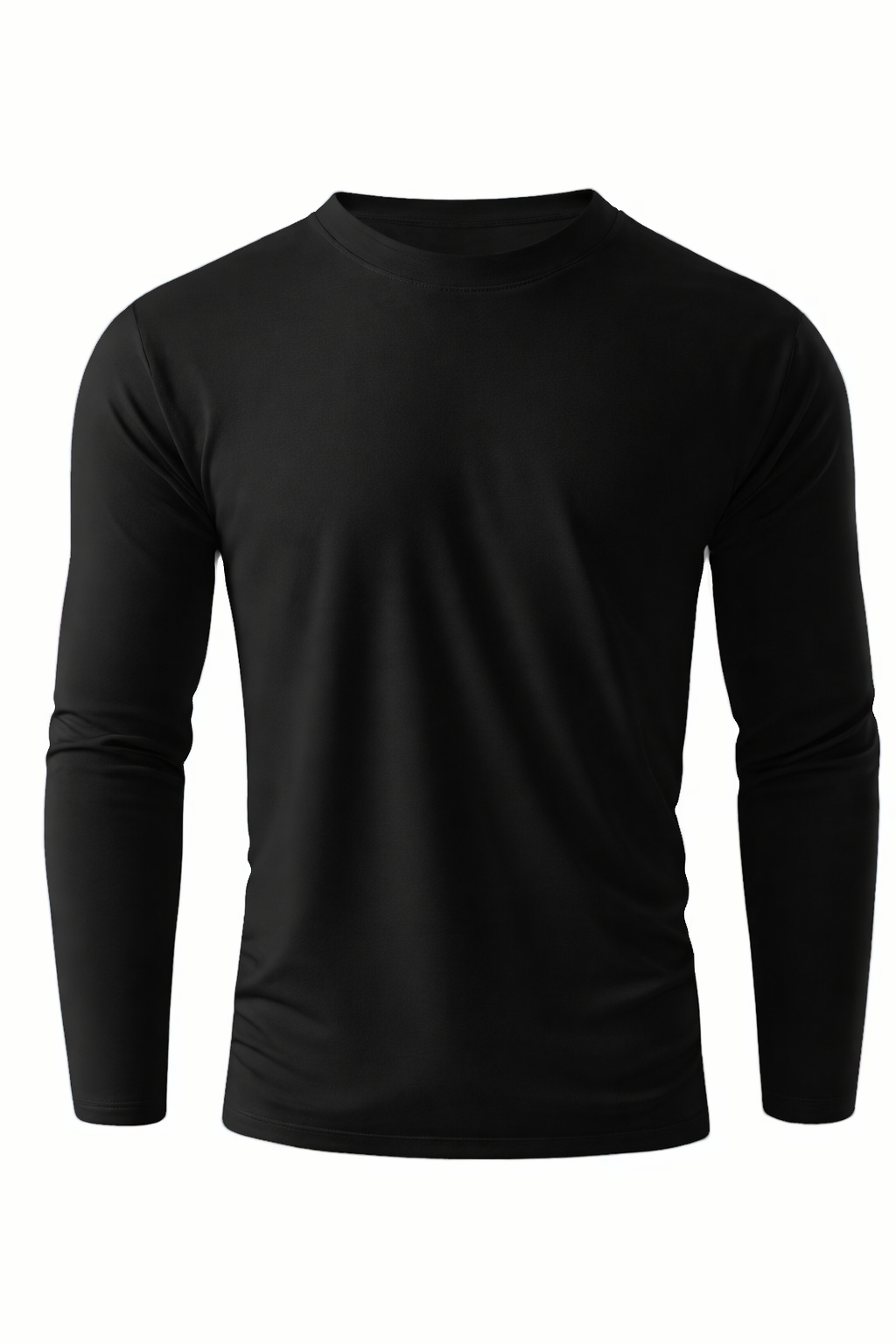Playera Manga Larga Hombre Básica – Ajuste Moderno y Tela Suave