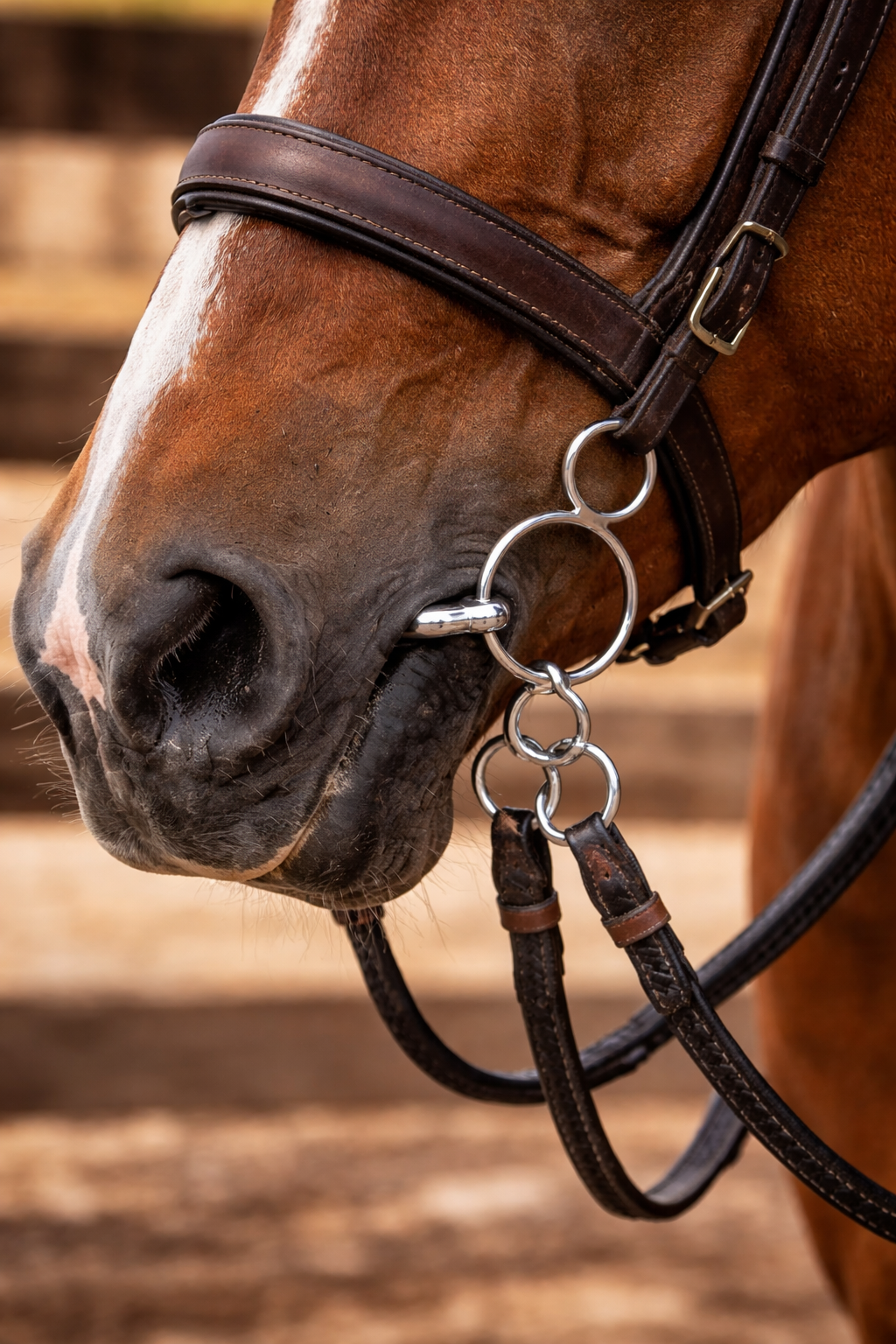 Freno de Caballo de 3 Argollas – Mayor Control y Precisión