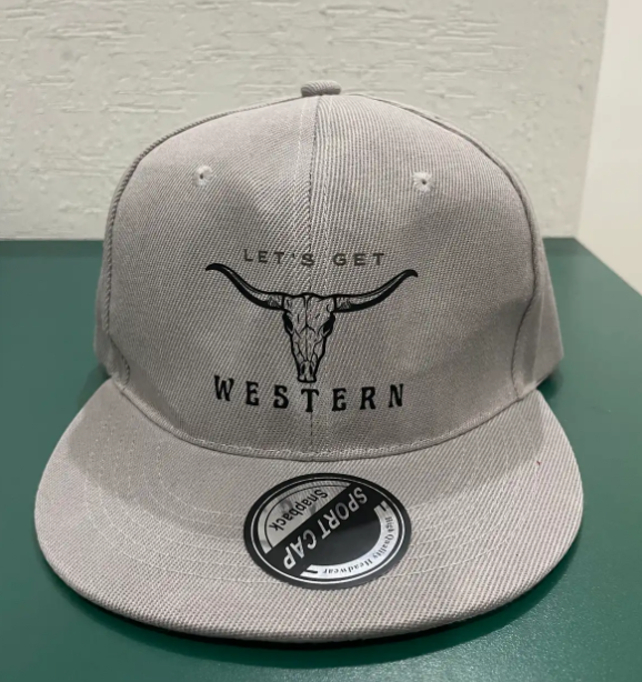 Gorra Let’s Get Western  Estilo Ranch