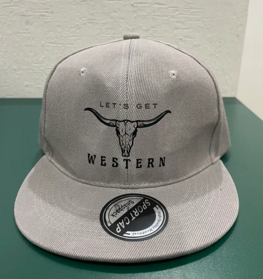 Gorra Let’s Get Western  Estilo Ranch