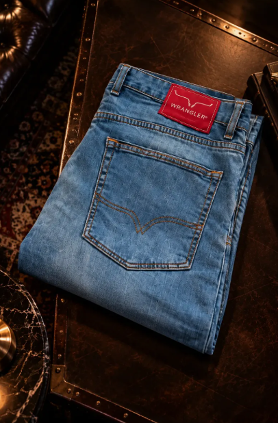 Jeans Kimes Ranch Roger Para Hombre Azul Claro