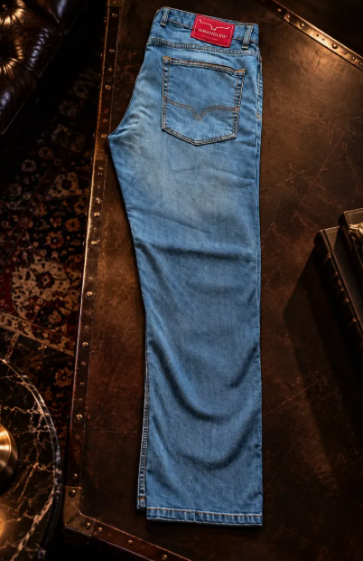 Jeans Kimes Ranch Roger Para Hombre Azul Claro