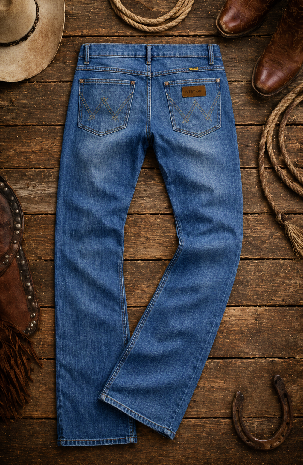 Pantalón Wrangler Azul SKY Para Caballero