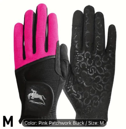 Guantes de Equitación Bi color PRO El Barock