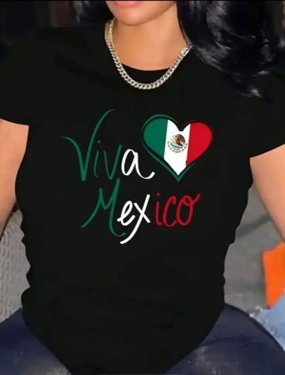Playera Mujer Viva Mexico