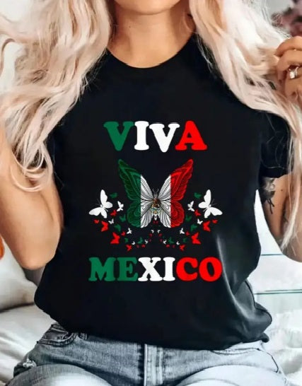Playera Mujer Viva Mexico